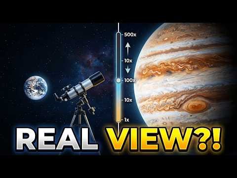 What Planets Actually Look Like Through a Super Telescope