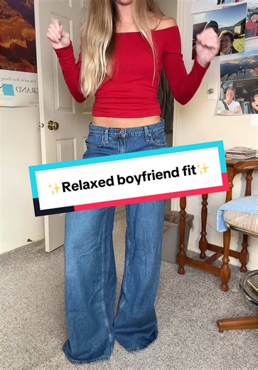 Relaxed boyfriend fit with that perfectly slouchy shape that makes every outfit look styled. Comfy on the hips, loose through the leg, and easy to dress up or down the kind of jeans you’ll keep reaching for. #BoyfriendFit #RelaxedDenim #DenimOutfitIdeas #CasualStyle #TikTokShopCreatorPicks