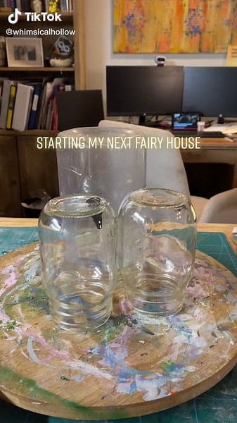 Creating Whimsical Fairy House with Air Dry Clay