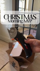 ✨Follow Comment "SHOP" for link! 🔗✨ This rechargeable, cordless box cutter is a must-have for every home on Christmas morning. 🎄📦 #amazonhome #amazonfinds | Not Another Modern Farmhouse