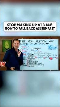 Stop Waking Up at 3AM! How to Fall Back Asleep FAST