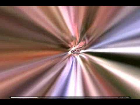 Techno Music with 3D Winamp Visualization