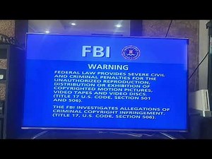 MPAA Rated R/FBI Warning/Warning/Attention 2002 Screen