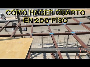 Como hacer estructura de 2do piso