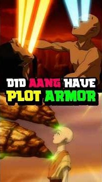 THE ENDING OF ATLA PLOT ARMOR 😱⚡️ #avatarthelastairbender #avataraang #anime