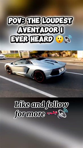 POV: Insane V12 Lamborghini Aventador Sound LP700-4 Roadster in Japan #automobile #lamborghini