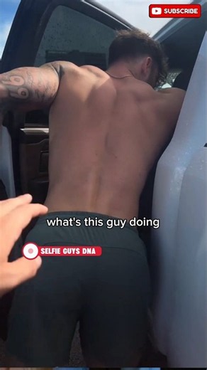 Handsome Strong Guy trying to put and Yo Scene #shorts #shorts