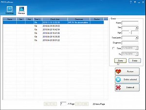 FL10 Portable ECG Monitor with Bluetooth, APP and PC software