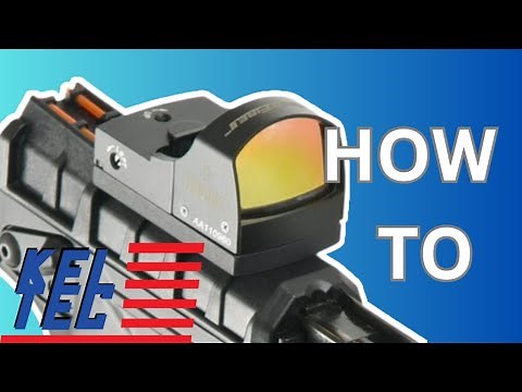 INSTALLING BURRIS FASTFIRE 3 ON KEL-TEC PMR 30