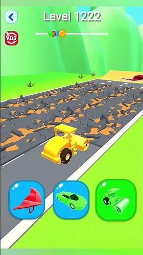 🔥 Shape - Shifting & Transform The Character 👀 Level - 1222 #shapeshifting #gameplay #shorts #viral