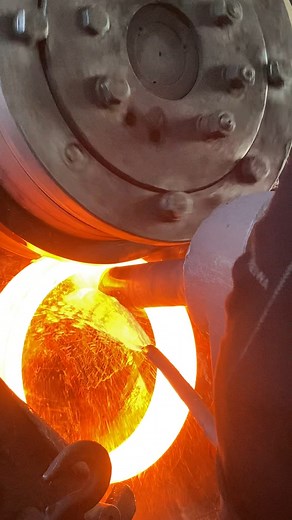 17K views · 116 reactions | Inside the forging factory Watch How Forging Workers Shape Red-Hot Steel in Seconds #process #machine #factory #forging #manufacturer #blacksmith #fblifestyle | Inside the factory | Facebook