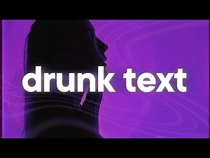 Henry Moodie - drunk text 💬 (slowed & reverb)