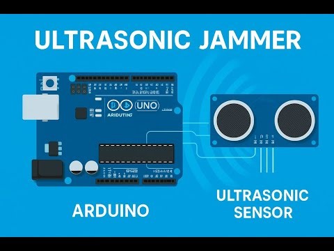 "Ultrasonic Sound Jammer | Make an Anti-Sound Device with Arduino!"#diyscienceproject #experiment