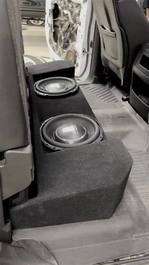 Agoura Autosounds on Instagram: "This customer wanted it to be loud, and we delivered. Custom sub enclosure with dual @garmin_audio 12TW3s, paired with @hertz_audio_official SPL Show mids and SX 165 NEOs. Safe to say…it gets plenty loud. . . . #agouraautosounds #caraudio #customaudio #garminaudio #hertzaudio #cardemo #carstereo #custominstall"