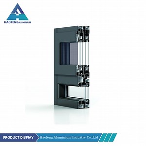 [Hot Item] High-End Double Glass Aluminium of Casement Window Fly Screen Profile