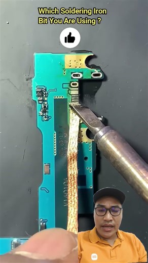 membersihkan sisa timah di pcb #tips #viral #smartphone #tutorial #howto #repair #repair #service