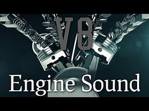 V8 Engine Idling Sound | ADHD Focus Sounds | Car Ticking Over ASMR | 1 hour Darkscreen