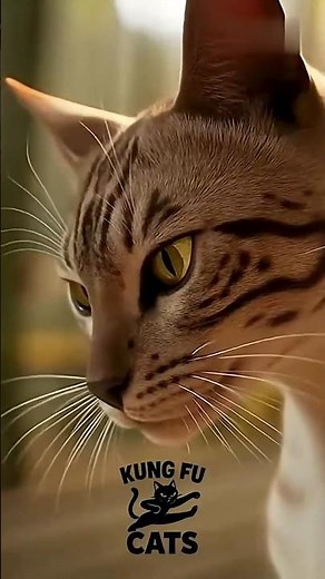 Kung Fu Cats in Action!