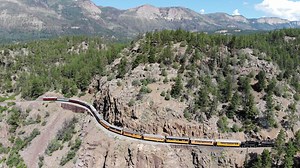 Book your trip today for a true authentic Rocky Mountain experience to Silverton! Don't miss out on the date and class of service you want. Book early and save: https://www.durangotrain.com/excursions/round-trip-silverton-train-tour/ | Durango & Silverton Narrow Gauge Railroad
