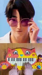 Soda Pop on Cat Piano | AmosDoll Music