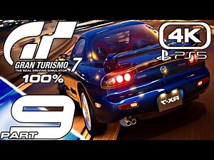 GRAN TURISMO 7 PS5 Gameplay Walkthrough Part 9 - Nissan GT-R (100% FULL GAME 4K 60FPS) No Commentary