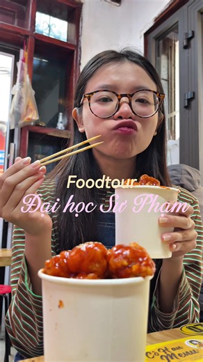 Food Tour tại Đại Học Sư Phạm Hà Nội