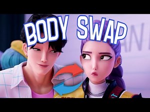 Rumi and Jinu Swap Bodies! K-Pop Demon Hunters Body Swap (created with Sora 2)