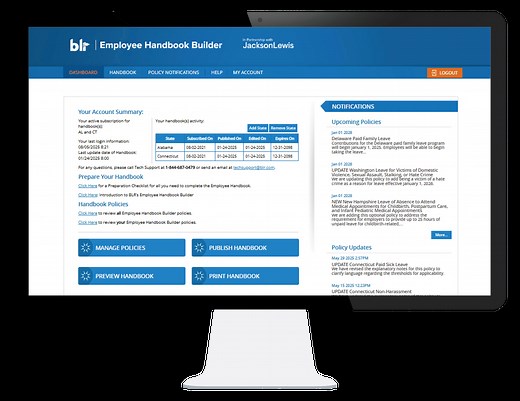 Employee Handbook Builder – BLR