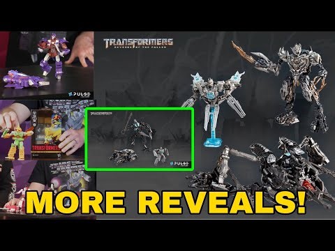 REVEALS! Transformers ROTF Studio Series MEGATRON, SOUNDWAVE, FALLEN + MORE!!!
