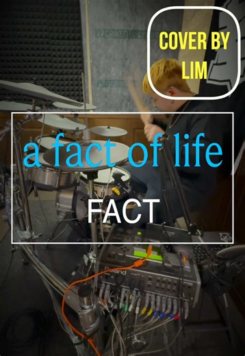 FACT -a fact of life- 復活嬉し！ #drums #ドラム #叩いてみた #drummer #fact #afactoflife #ファクト