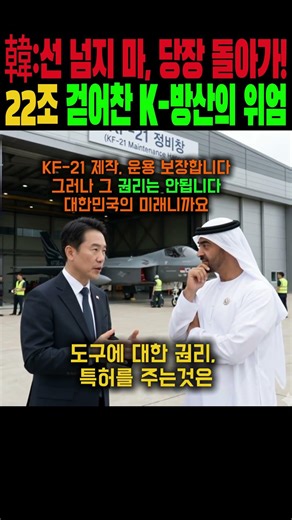 The dignity of South Korea as it taught a lesson to the UAE for crossing the line with their dema...