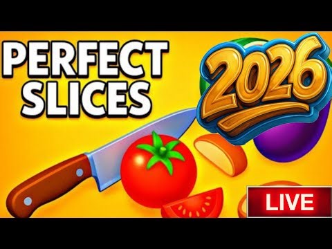 Rrrr.... is Live 🔴 stream perfect slices game 🎯🎮