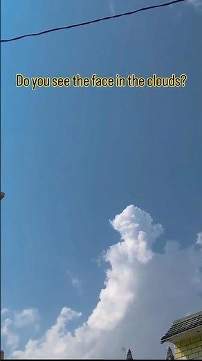 Unbelievable Cloud Formation Above Us! ☁️✨ #shorts #viral
