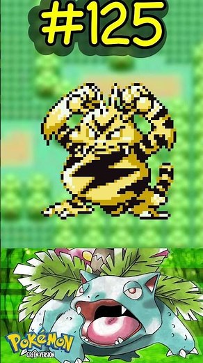 Pokemon Green Sprites - #125 Electabuzz!