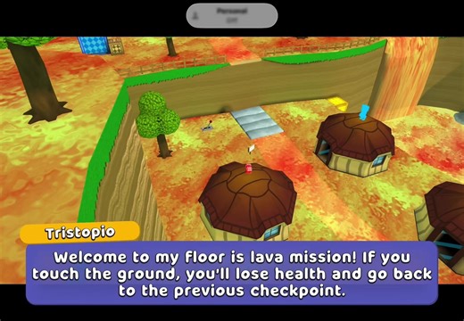 ‏How to beat lava town