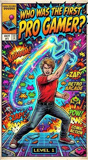 She was the FIRST Pro Gamer #facts #historyfacts