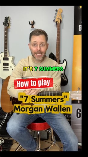4 comments |  Easy Beginner Guitar Song – “7 Summers”  Here’s an...