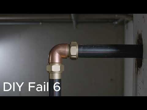 Two Lines… One Big Problem | DIY Home Plumbing Repipe Fail 6