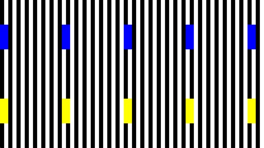 footsteps illusion (Anstis) | Akiyoshi Kitaoka