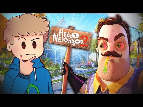 I'm playing the Hello Neighbor 2 beta!