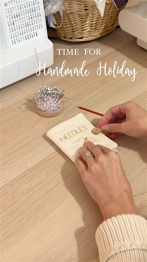 Handmade Holiday Part 6 - Needle Book 🪡