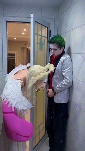 What happened? Why didn't the angels see the clown? #kidd #funny #cosplay