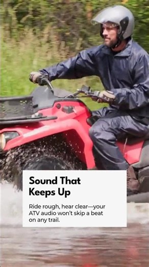 Enhance Your ATV Experience with Sound