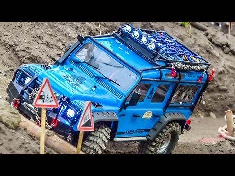 Awesome realistic RC scale offroad cars in Action!