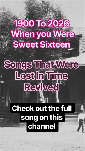 1900 When You Were Sweet Sixteen