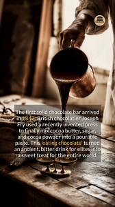 A few key inventions turned bitter cocoa beans into the sweet chocolate bars we enjoy today #history #didyouknow #foodhistory #chocolate | Ancienta