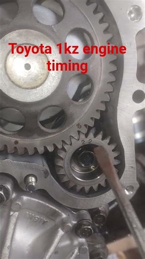 Toyota 1kz engine timing