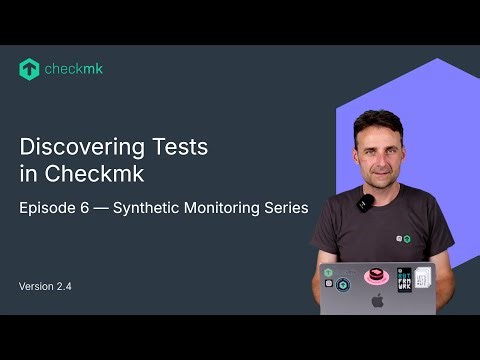 Discovering Synthetic Monitoring test cases in Checkmk