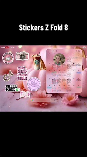 Turn Stickers into App Launchers on Z Fold 8