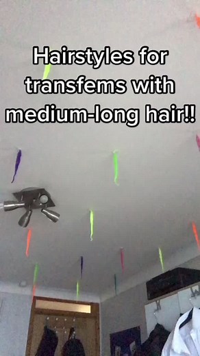 Medium-Long Hairstyles for Transfems